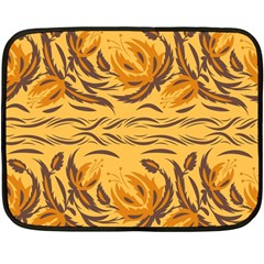 Folk Flowers Fleece Blanket (mini) by Eskimos