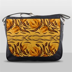 Folk Flowers Messenger Bag by Eskimos