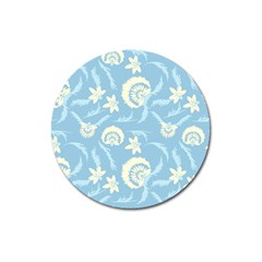 Blue Fantasy Magnet 3  (round) by Eskimos