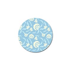 Blue Fantasy Golf Ball Marker