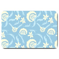 Blue Fantasy Large Doormat  by Eskimos