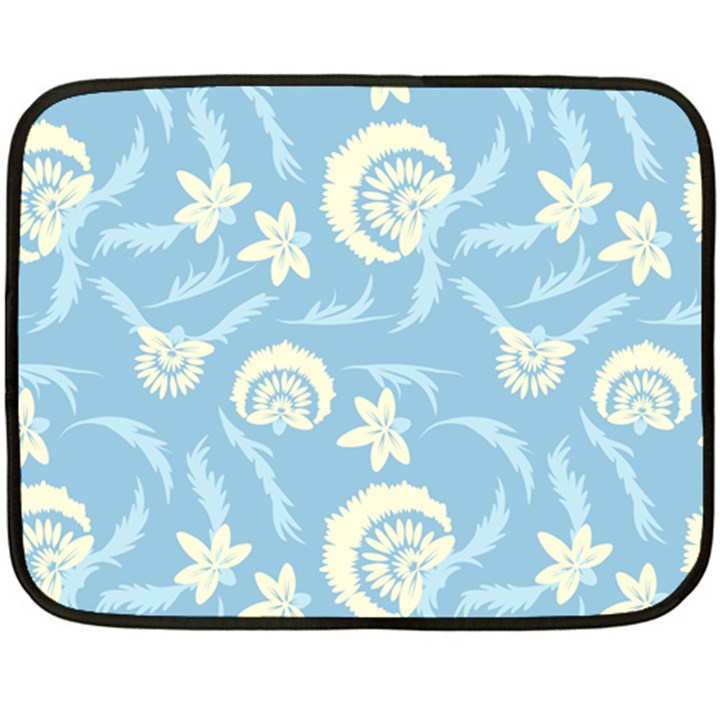 Blue fantasy Fleece Blanket (Mini)