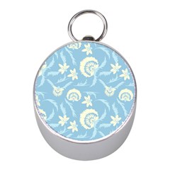 Blue Fantasy Mini Silver Compasses by Eskimos