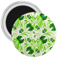 Green Leaves 3  Magnets by Eskimos