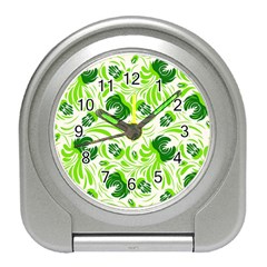 Green Leaves Travel Alarm Clock by Eskimos