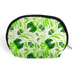 Green Leaves Accessory Pouch (medium) by Eskimos