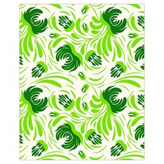 Green Leaves Drawstring Bag (small) by Eskimos