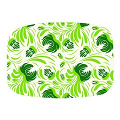 Green Leaves Mini Square Pill Box by Eskimos