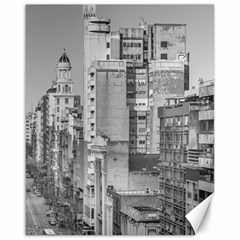 Aerial View Montevideo Uruguay Canvas 16  X 20  by dflcprintsclothing