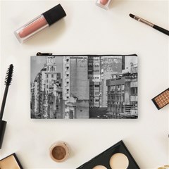 Aerial View Montevideo Uruguay Cosmetic Bag (small) by dflcprintsclothing