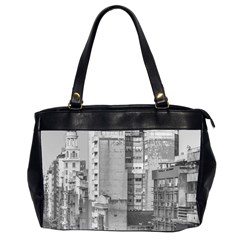 Aerial View Montevideo Uruguay Oversize Office Handbag (2 Sides)