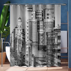 Aerial View Montevideo Uruguay Shower Curtain 60  X 72  (medium)  by dflcprintsclothing