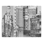 Aerial View Montevideo Uruguay Double Sided Flano Blanket (Large)  80 x60  Blanket Front