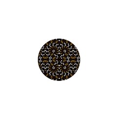 Modern Geometric Ornate Pattern 1  Mini Magnets by dflcprintsclothing