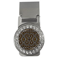 Modern Geometric Ornate Pattern Money Clips (cz)  by dflcprintsclothing