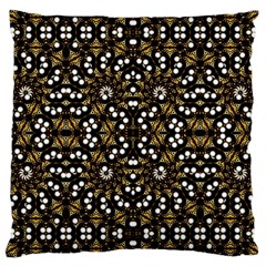 Modern Geometric Ornate Pattern Large Cushion Case (one Side) by dflcprintsclothing