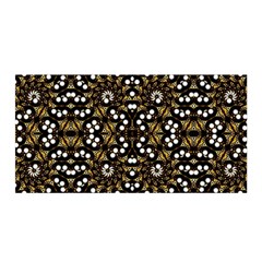 Modern Geometric Ornate Pattern Satin Wrap