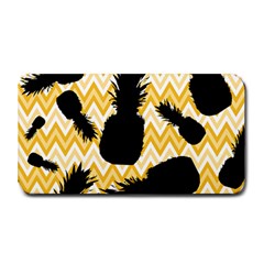 Ananas Chevrons Noir/jaune Medium Bar Mats by kcreatif