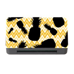 Ananas Chevrons Noir/jaune Memory Card Reader With Cf by kcreatif