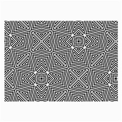 Pattern Formes Geometriques Large Glasses Cloth (2 Sides) by kcreatif