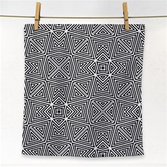 Pattern Formes Geometriques Face Towel by kcreatif