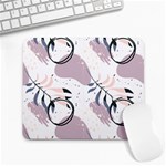 Tropical Floral Pattern Large Mousepads Front