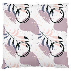 Tropical Floral Pattern Standard Flano Cushion Case (two Sides) by designsbymallika