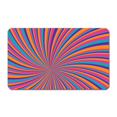 Psychedelic Groovy Pattern 2 Magnet (Rectangular)