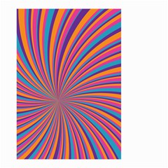 Psychedelic Groovy Pattern 2 Small Garden Flag (Two Sides)