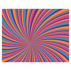 Psychedelic Groovy Pattern 2 Double Sided Flano Blanket (medium)  by designsbymallika