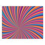 Psychedelic Groovy Pattern 2 Double Sided Flano Blanket (Large)  80 x60  Blanket Front