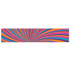 Psychedelic Groovy Pattern 2 Small Flano Scarf by designsbymallika