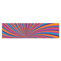 Psychedelic Groovy Pattern 2 Satin Scarf (Oblong)