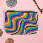 Psychedelic Groocy Pattern Mini Coin Purse Front