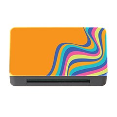 Psychedelic-groovy-pattern Memory Card Reader With Cf