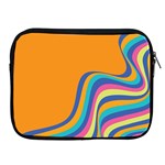 Psychedelic-groovy-pattern Apple iPad 2/3/4 Zipper Cases Front