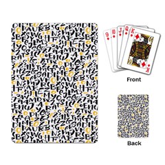 Alphabets Love Playing Cards Single Design (rectangle) by designsbymallika