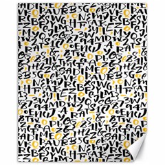 Alphabets Love Canvas 11  X 14  by designsbymallika