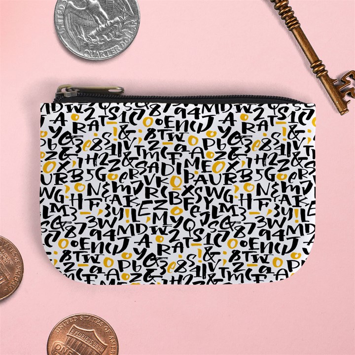 Alphabets Love Mini Coin Purse