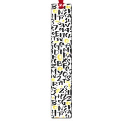 Alphabets Love Large Book Marks by designsbymallika