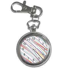 Beautiful Stripes Key Chain Watches by designsbymallika