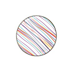 Beautiful Stripes Hat Clip Ball Marker