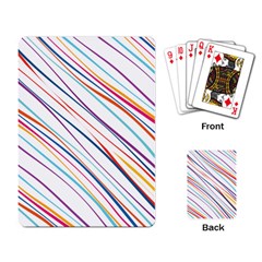 Beautiful Stripes Playing Cards Single Design (rectangle) by designsbymallika