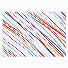 Beautiful Stripes Large Glasses Cloth (2 Sides)