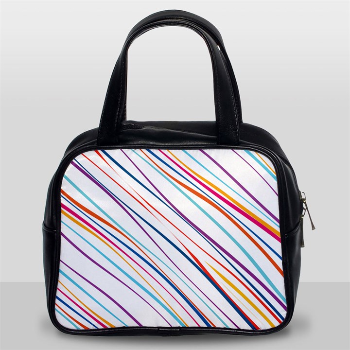 Beautiful Stripes Classic Handbag (Two Sides)