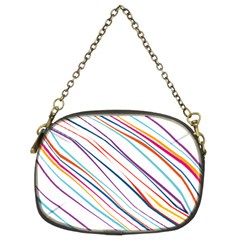 Beautiful Stripes Chain Purse (two Sides) by designsbymallika