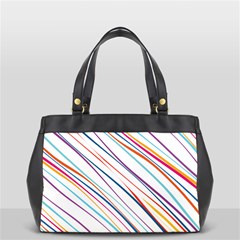 Beautiful Stripes Oversize Office Handbag