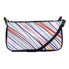 Beautiful Stripes Shoulder Clutch Bag by designsbymallika