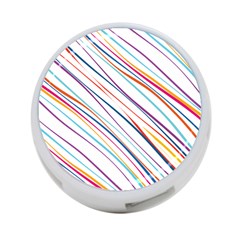 Beautiful Stripes 4-Port USB Hub (One Side)