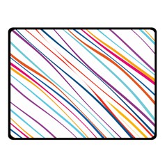 Beautiful Stripes Fleece Blanket (small) by designsbymallika